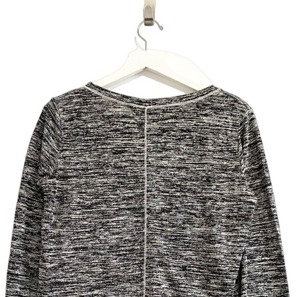 Michael Stars Marled Gray Long Sleeve Top, one size - Picture 4 of 10